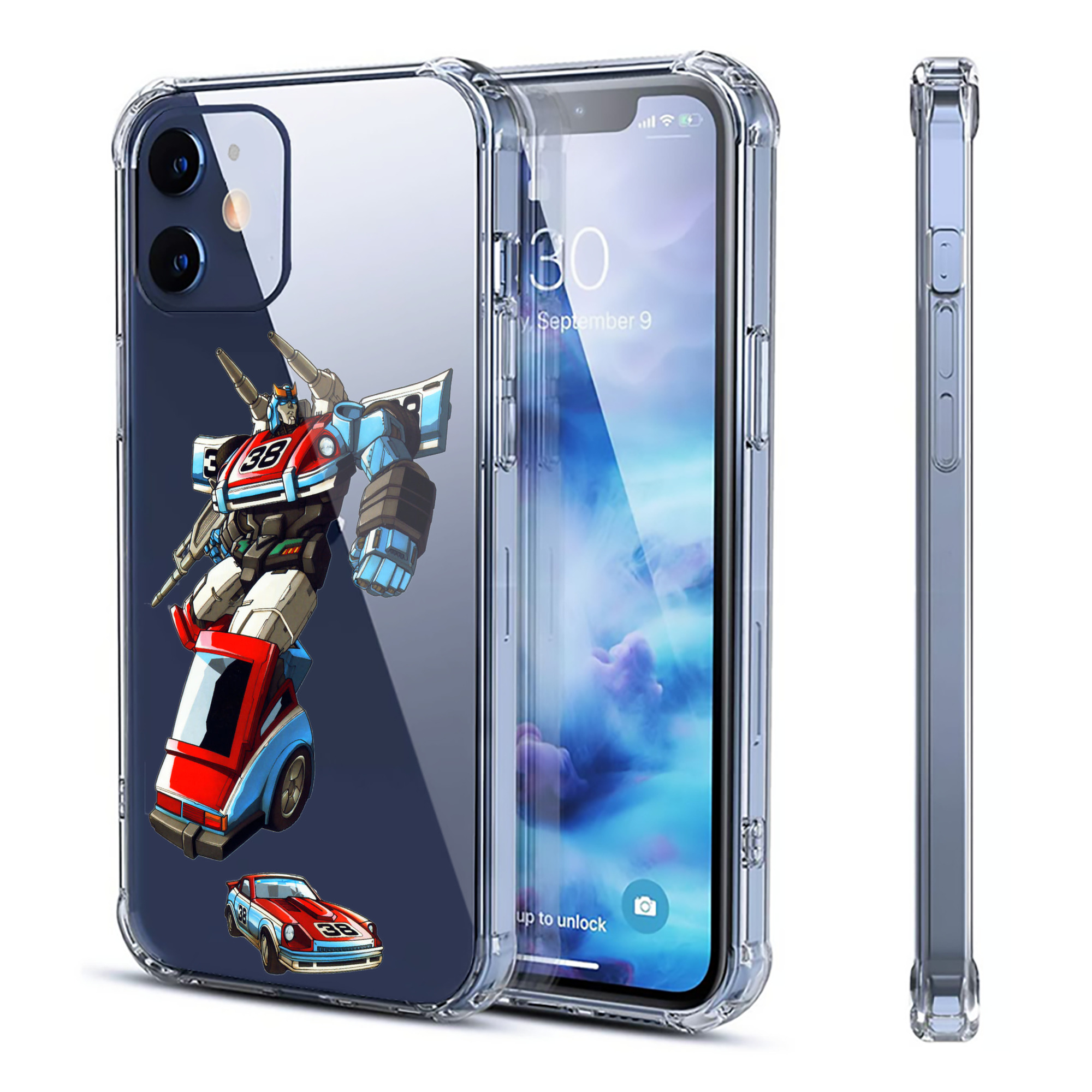 （画像用）  【iPhone 12シリーズ対応】透明スマホケース（クリアソフトケース）
